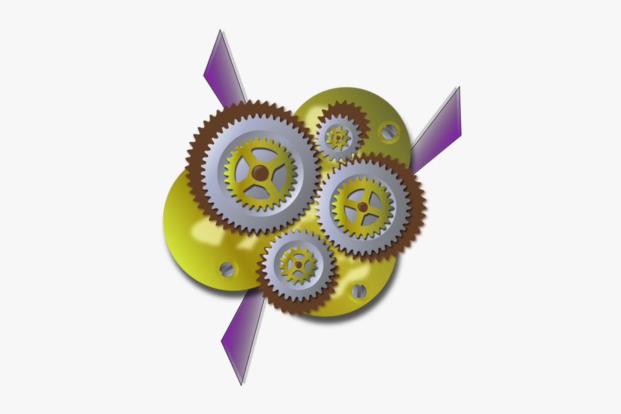 Flower,art,gear - Circle, Transparent Clipart