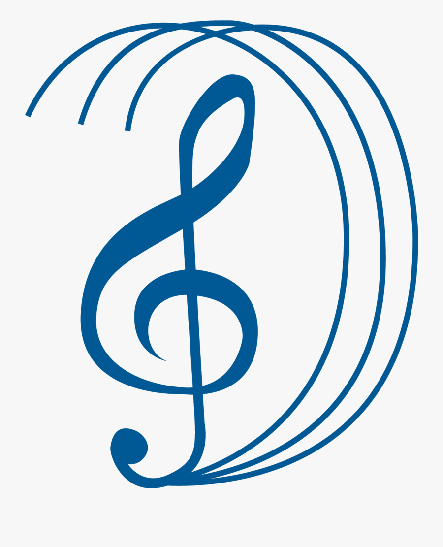 Music Clipart Manually Reviewed - Simbolo De La Clave De Sol, Transparent Clipart