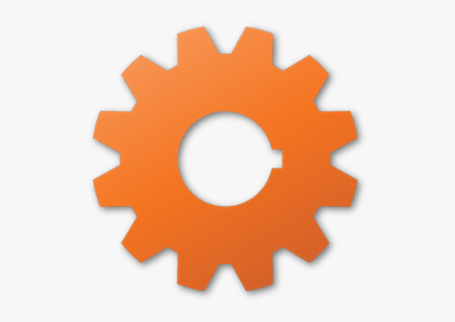 Gear Red Free Images - Gear Icon, Transparent Clipart