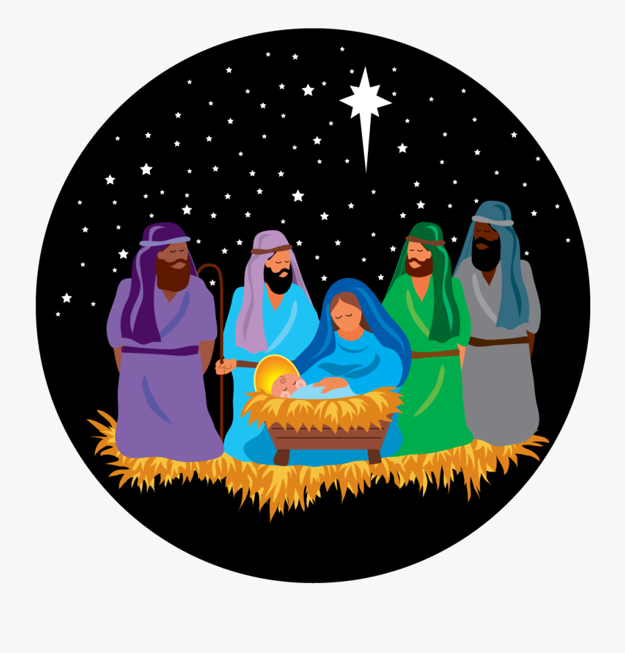 Nativity Scene Gobos, Transparent Clipart