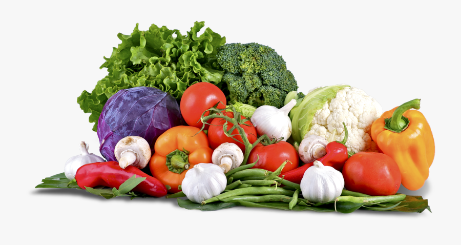 Healthy Food Clipart Background - Green Vegetables Png, Transparent Clipart