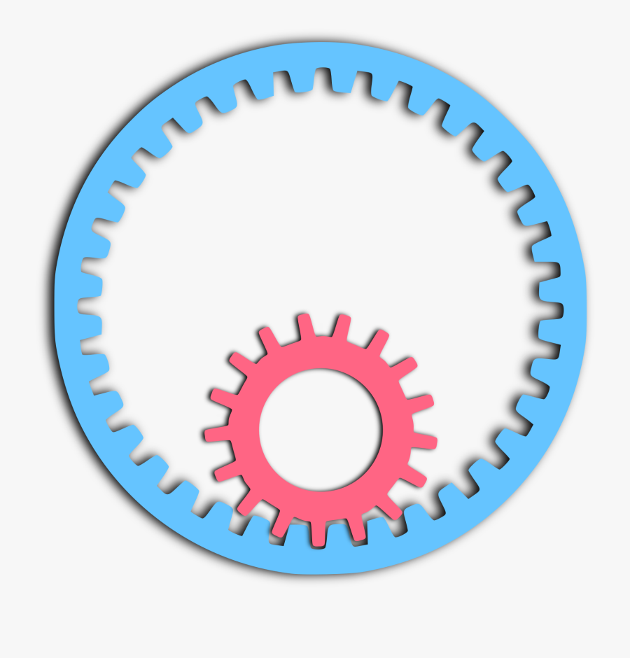 Transparent Gears Clipart Free - Gear Animation Png, Transparent Clipart