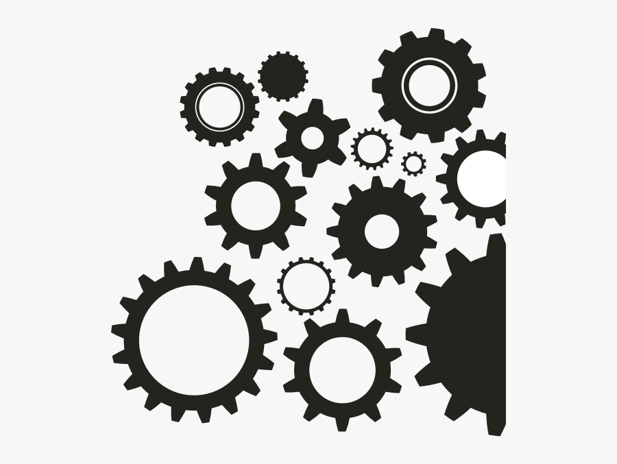 Gear Vector, Transparent Clipart