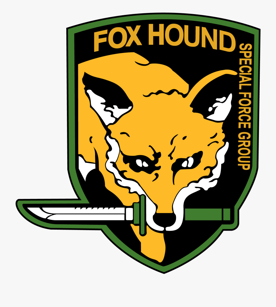 Foxhound - Mgs Foxhound Logo, Transparent Clipart