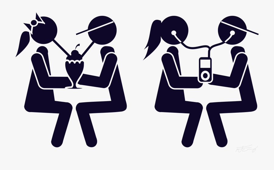 Ipad Clipart Sharing - Generation Gap, Transparent Clipart