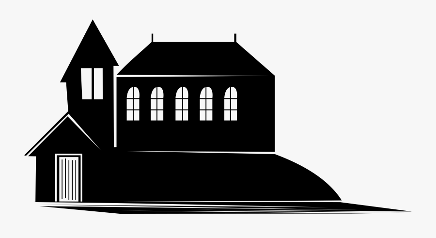 On Hill Big Image - Church Building Vector Png, Transparent Clipart