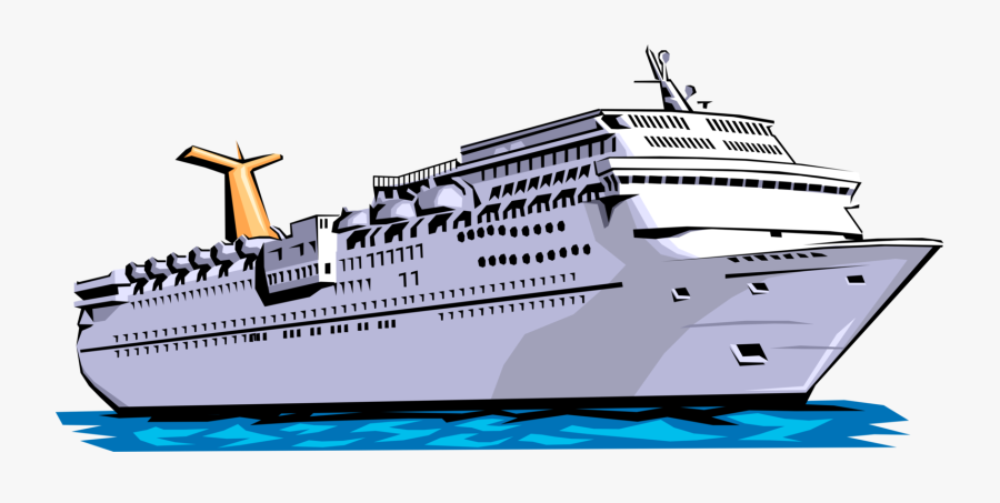Cruise Ship Vector Png - Cruise Ship Clip Art, Transparent Clipart