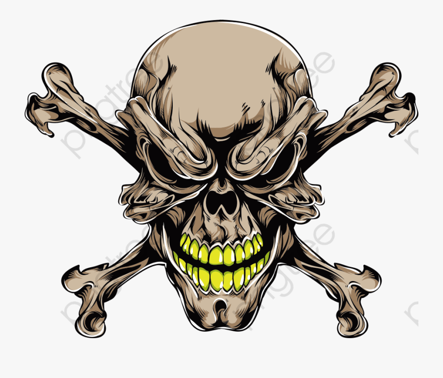 Character,art,emblem - Skulls And Bones Png, Transparent Clipart