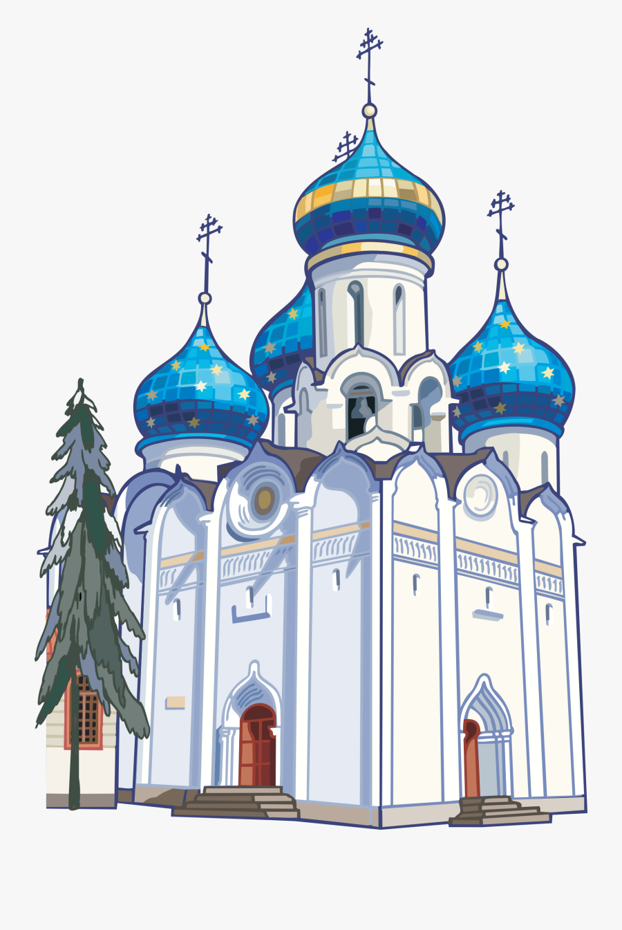 Russia Temple Church Clip Art - Church Clip Art, Transparent Clipart