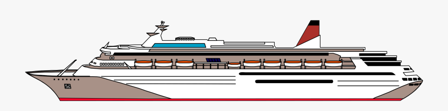 Ship Transparent Cruise Boat Png, Transparent Clipart