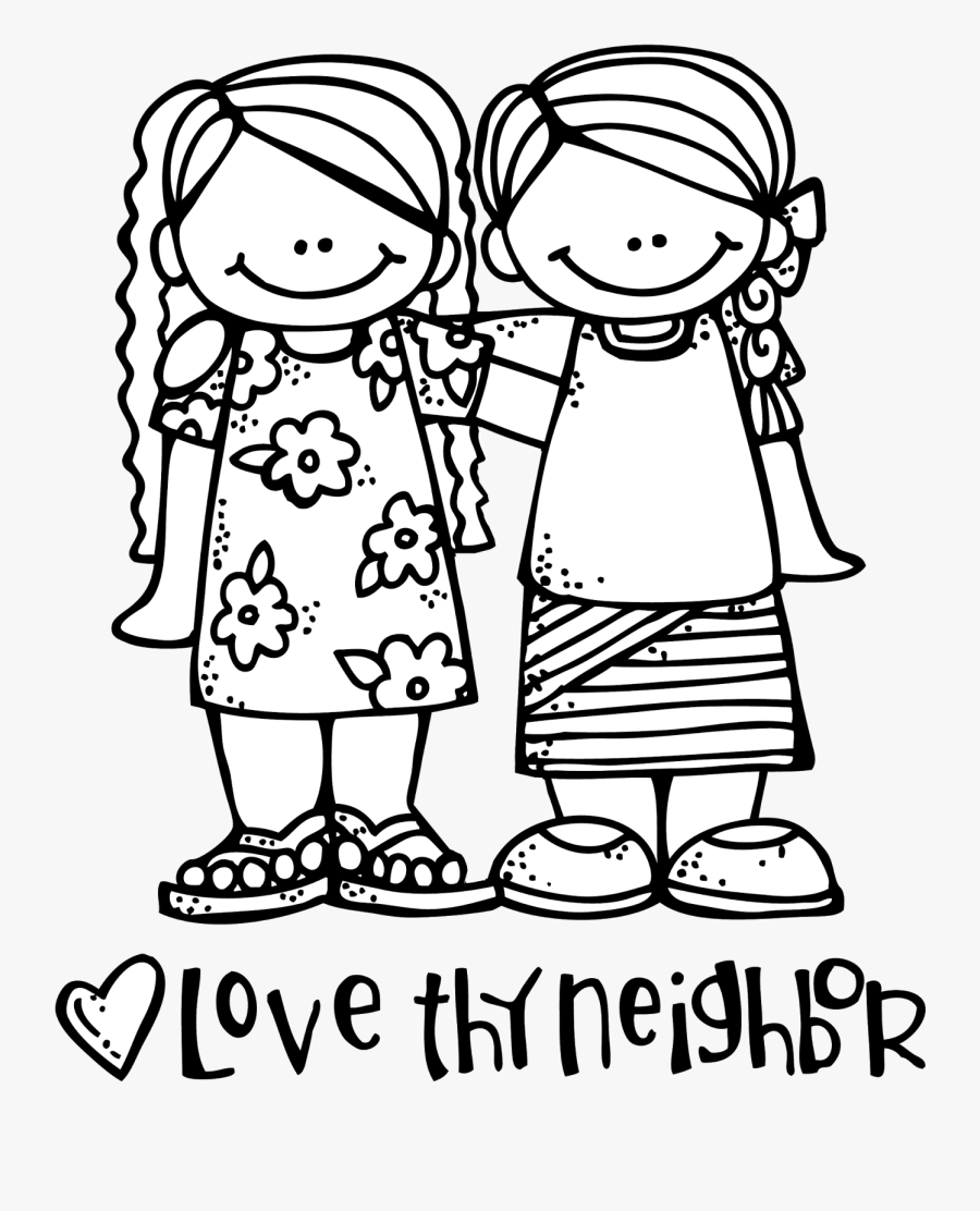 Way Fun Clipart For Church Tons - Love Thy Neighbor Clipart, Transparent Clipart