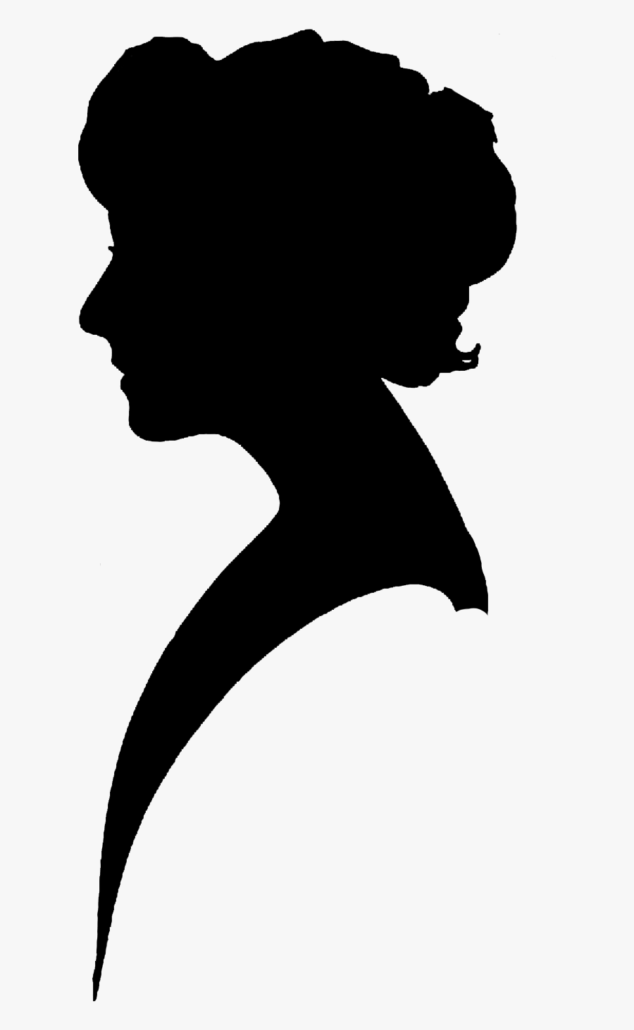 Clipart Library Library Person At Getdrawings Com - 18th Century Woman Silhouette, Transparent Clipart