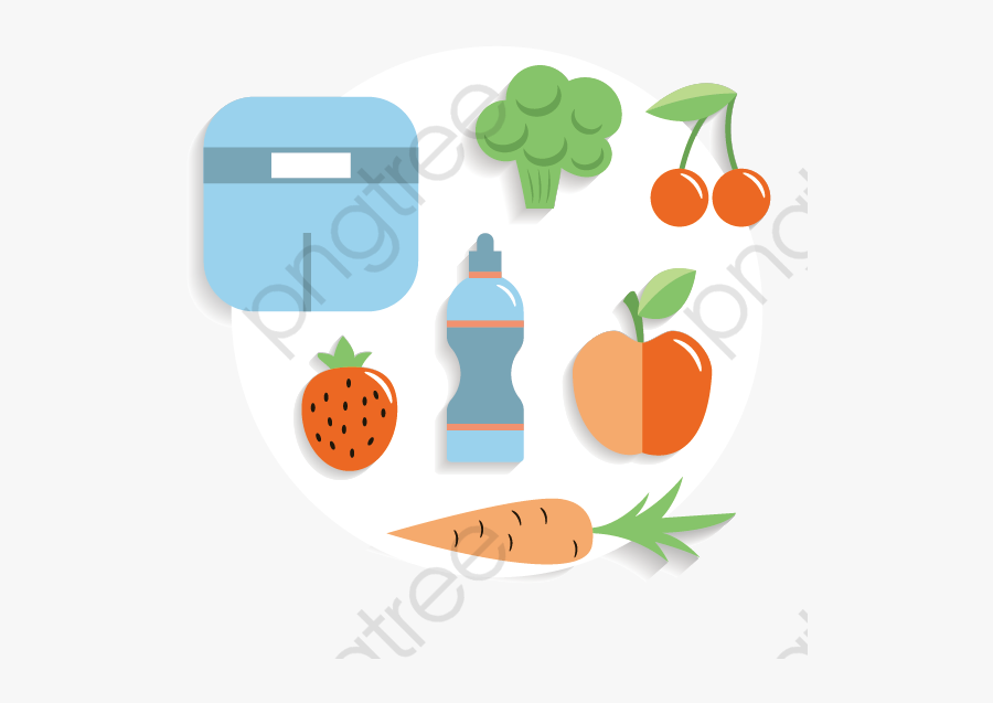 Healthy Food Clipart Poster - Health, Transparent Clipart