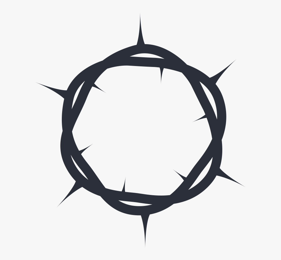 Christianity Crown Of Thorns Computer Icons Christian - Crown Of Thorns Icon, Transparent Clipart