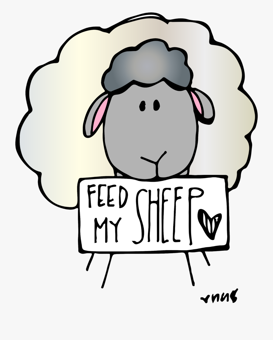 Clipart Feed My Sheep, Transparent Clipart