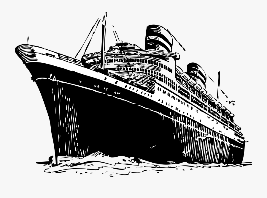 Big Ship Clip Art, Transparent Clipart