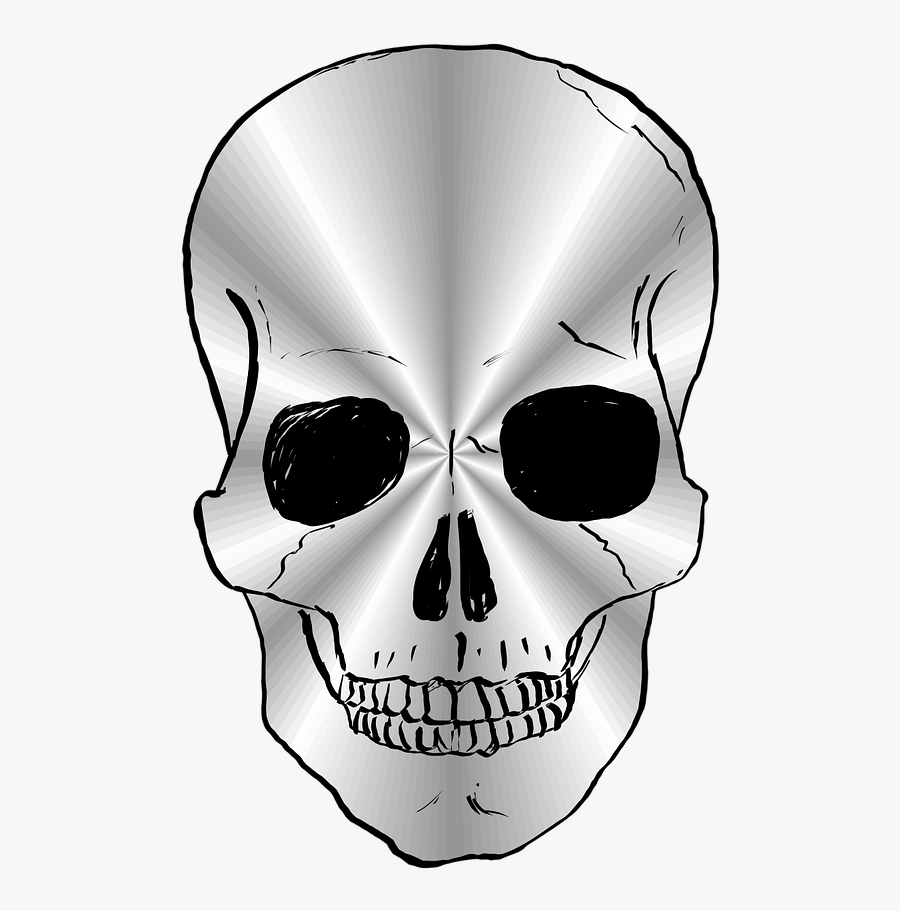 Transparent Skull Vector Png - Tete De Mort .png , Free Transparent Clipart - ClipartKey.