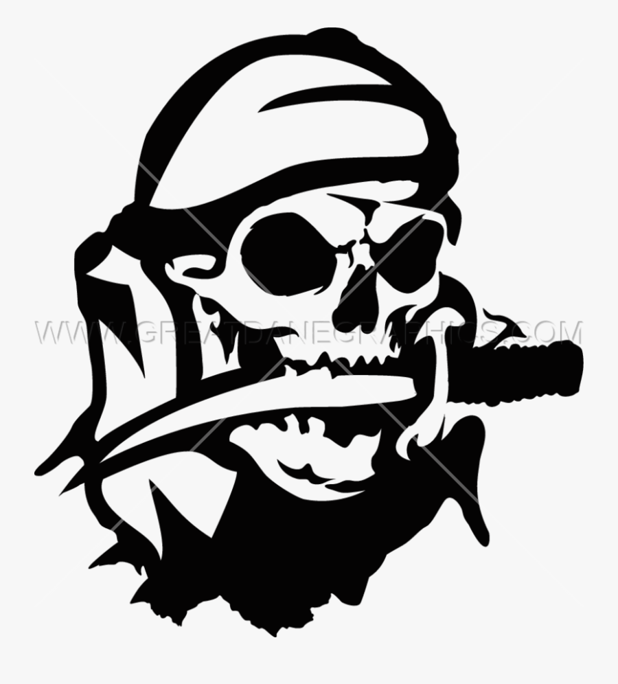 Skull Piracy Clip Art - Transparent Background Skull Png Logo, Transparent Clipart