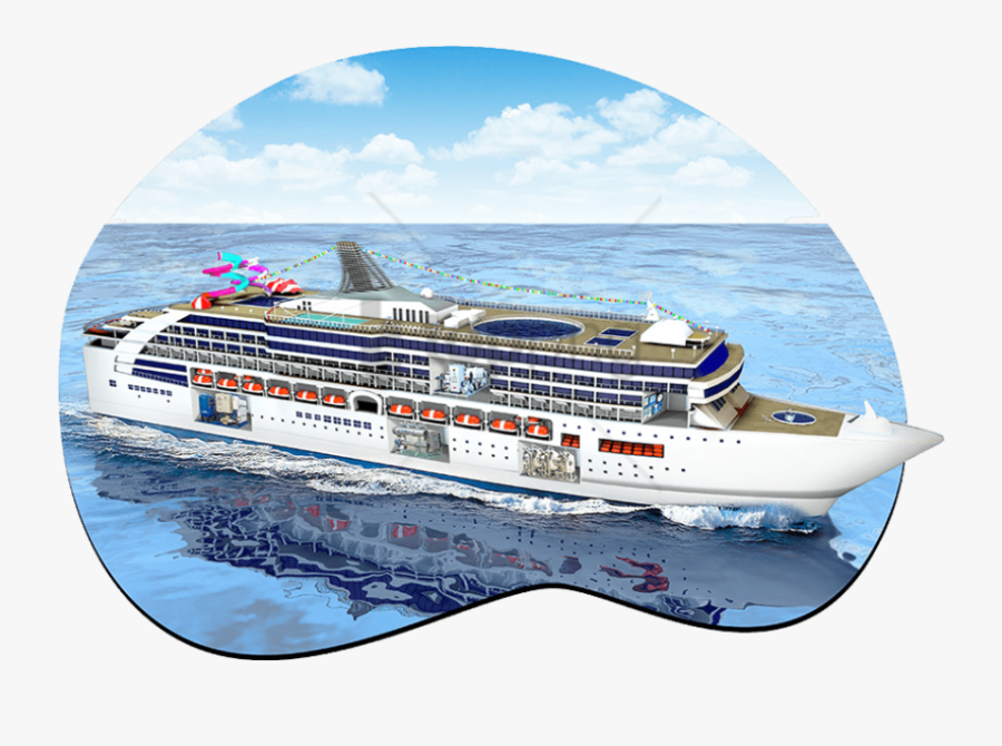 Cruise Ship Clip Art Transparent Background - Nave Crociera Png, Transparent Clipart