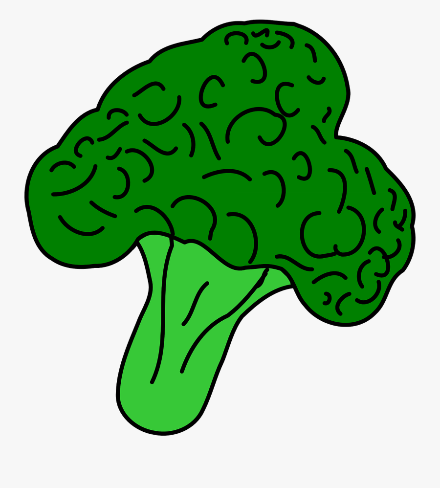 Broccoli Clip Art, Transparent Clipart