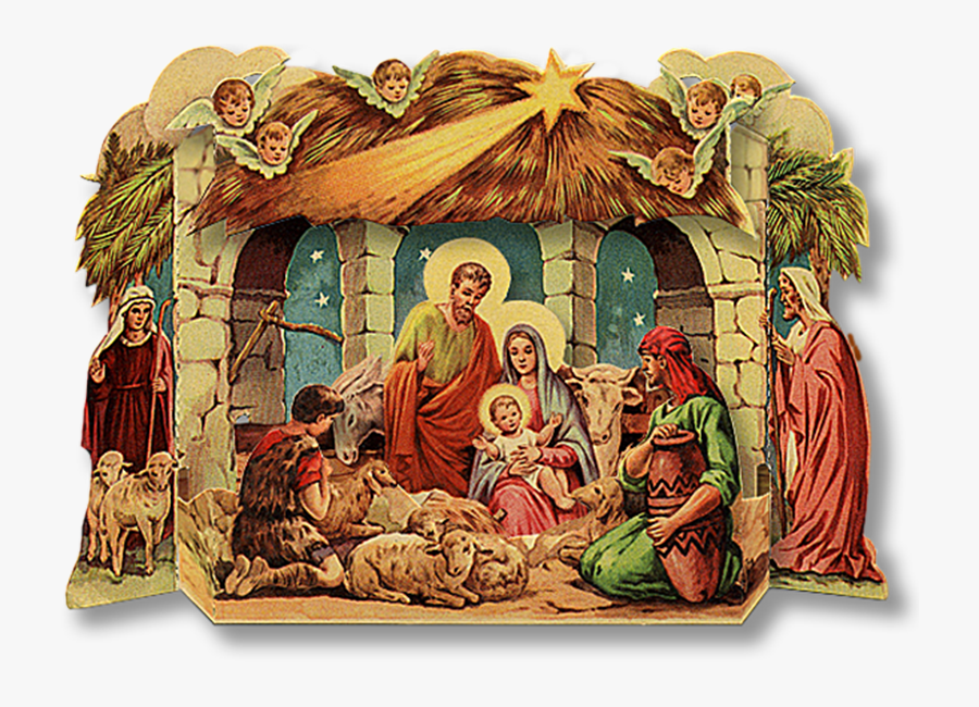 Christmas Crib Images Png, Transparent Clipart