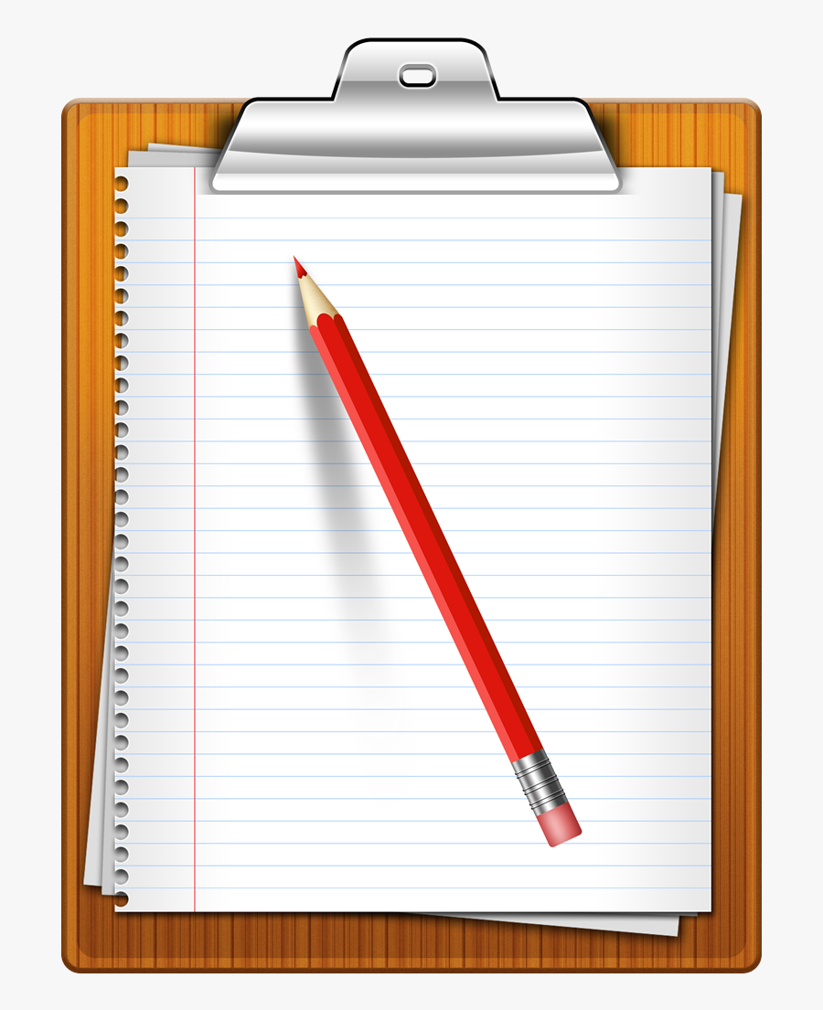 Clipboard And Pencil Png - Personal Statement Examples Criminology, Transparent Clipart