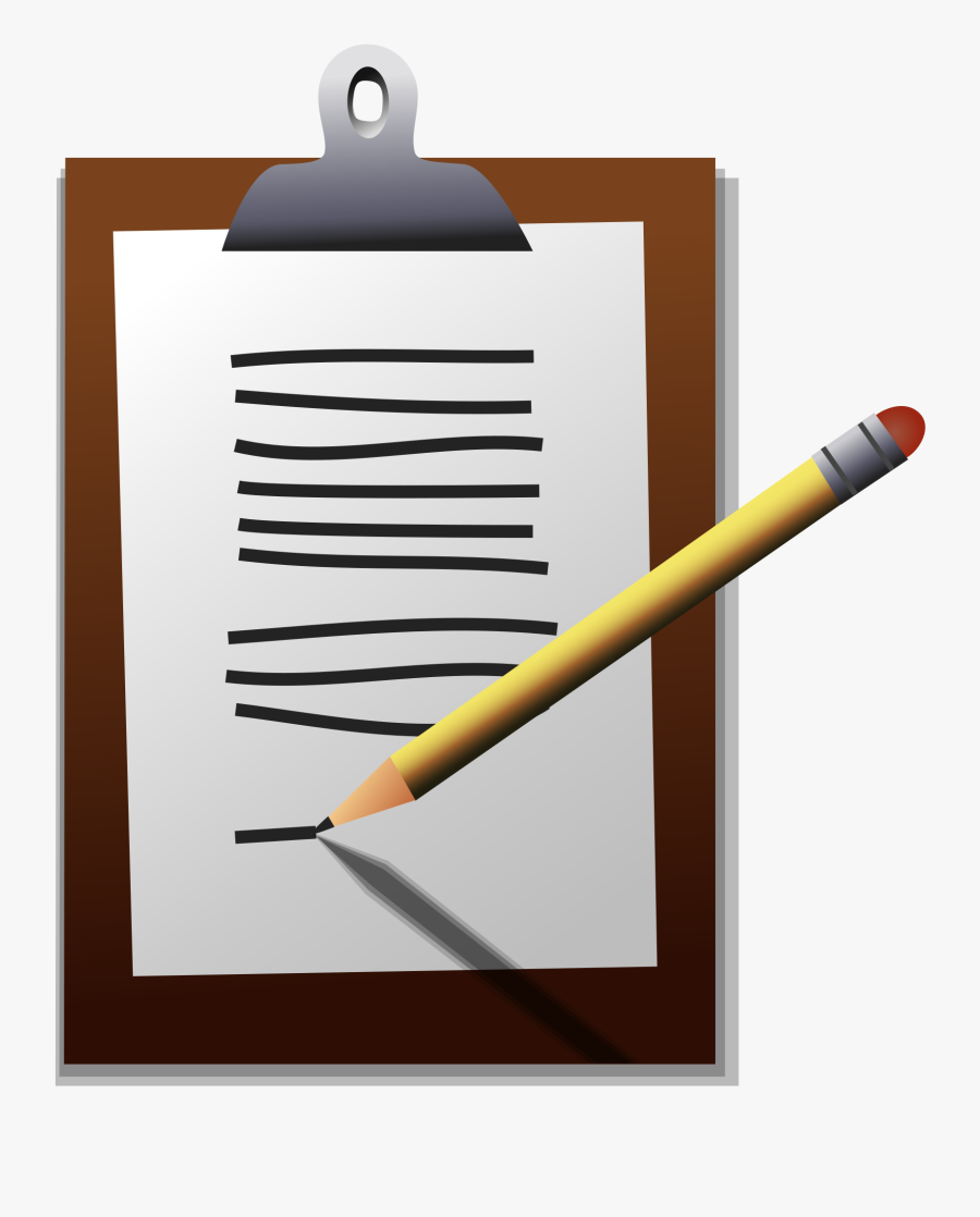 Clip Art Clipboard Pen Leash Clipboard , Free Transparent Clipart