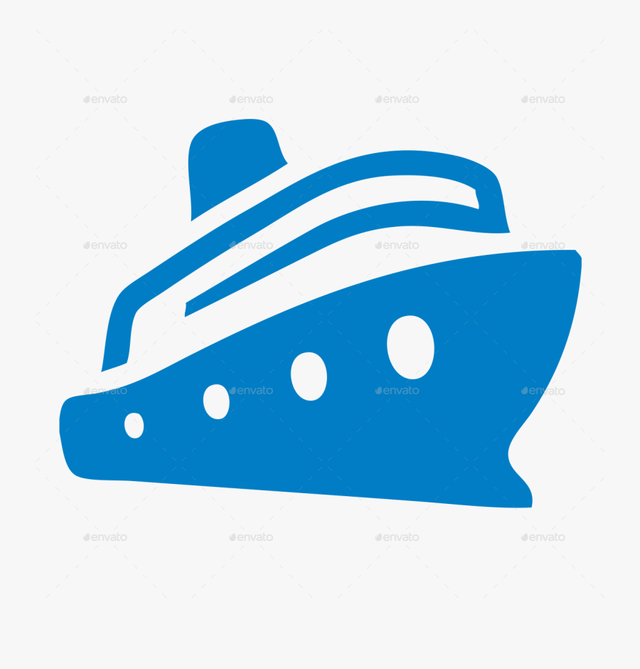 Ship Icon Clipart Cruise Ship Computer Icons Clip Art - Cruise Ship Silhouette Png, Transparent Clipart