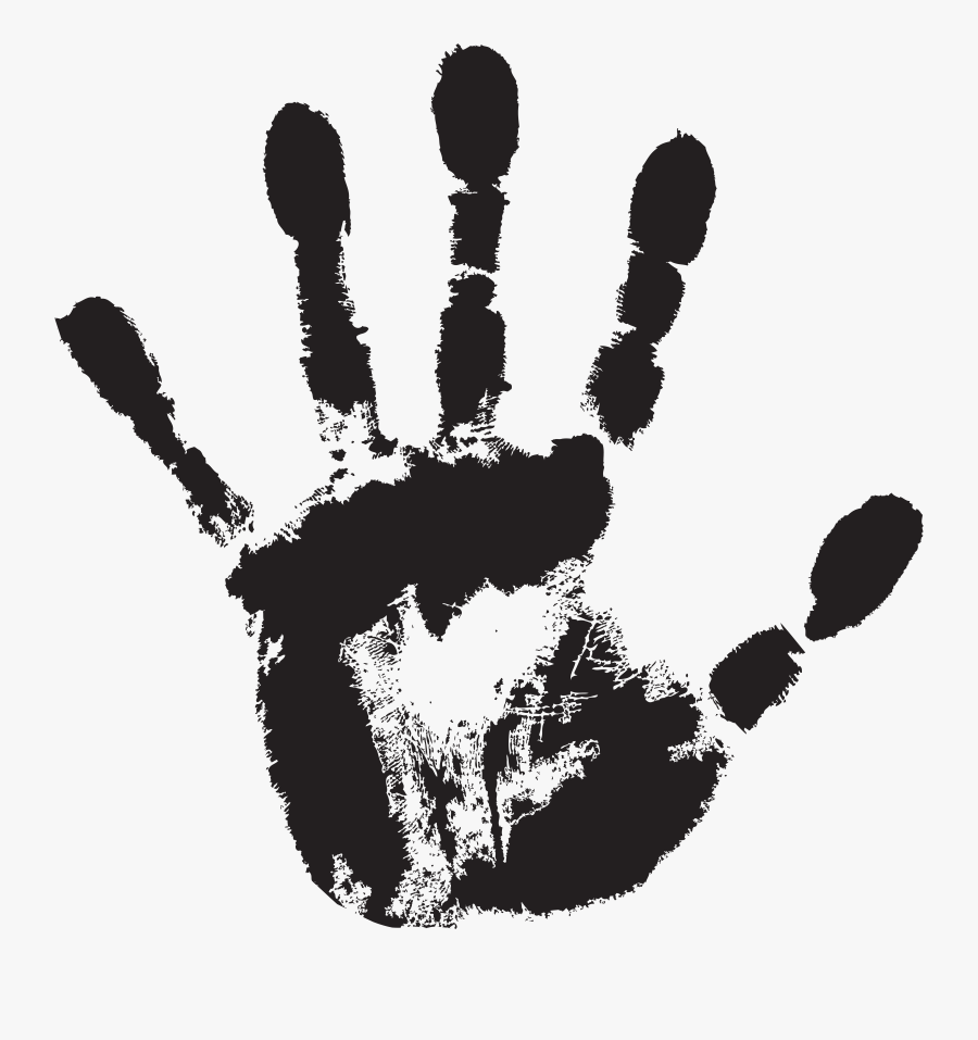Handprint Transparent Png Clip, Transparent Clipart