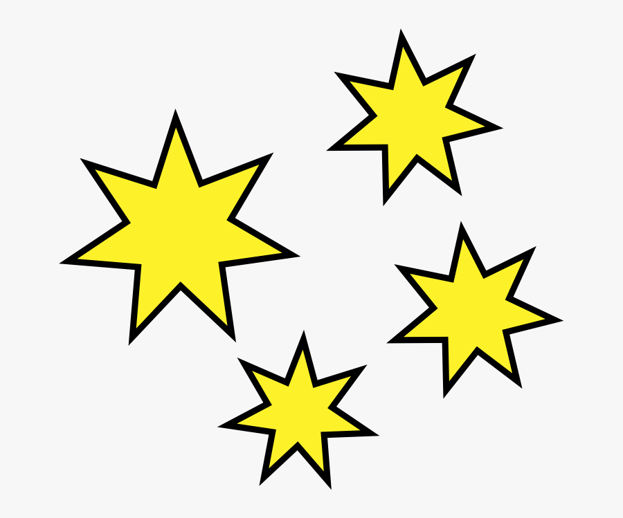 Star Clipart Sparkles - Stars Cartoon Png, Transparent Clipart