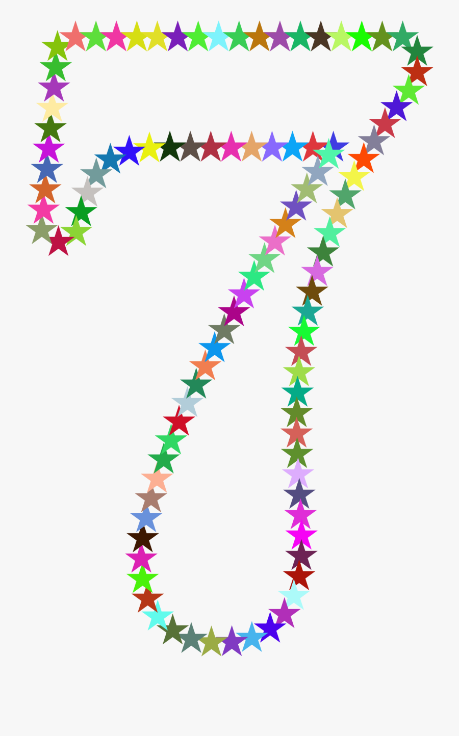 Seven Stars Big Image - 7 Stars Png, Transparent Clipart