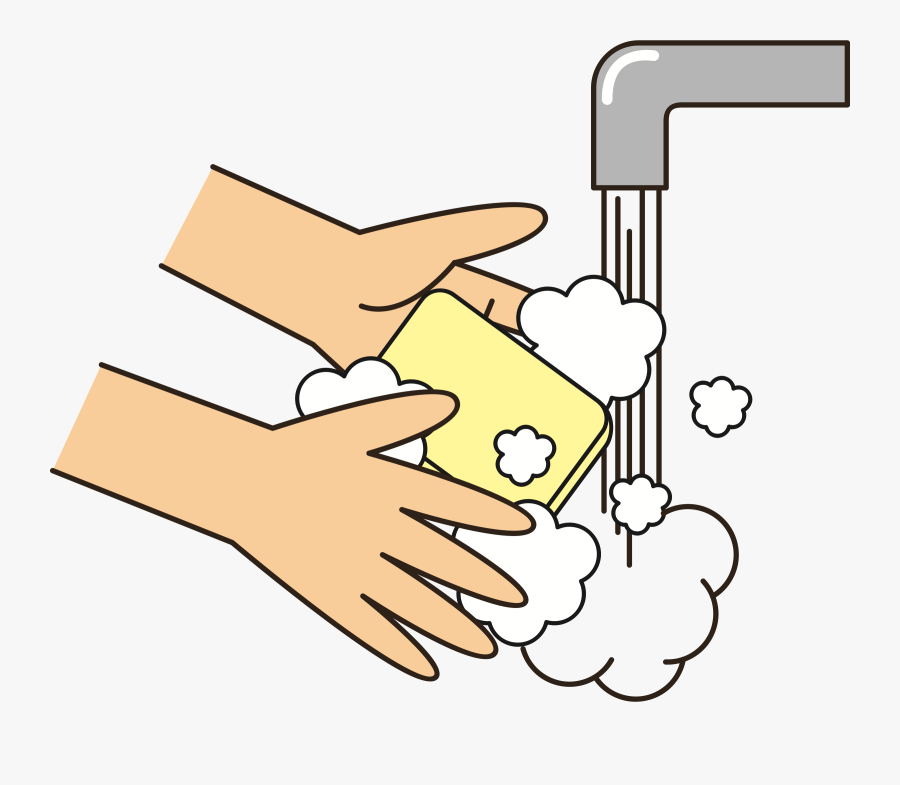 28 Collection Of Hand Wash Soap Clipart - Wash Your Hands Clipart, Transparent Clipart