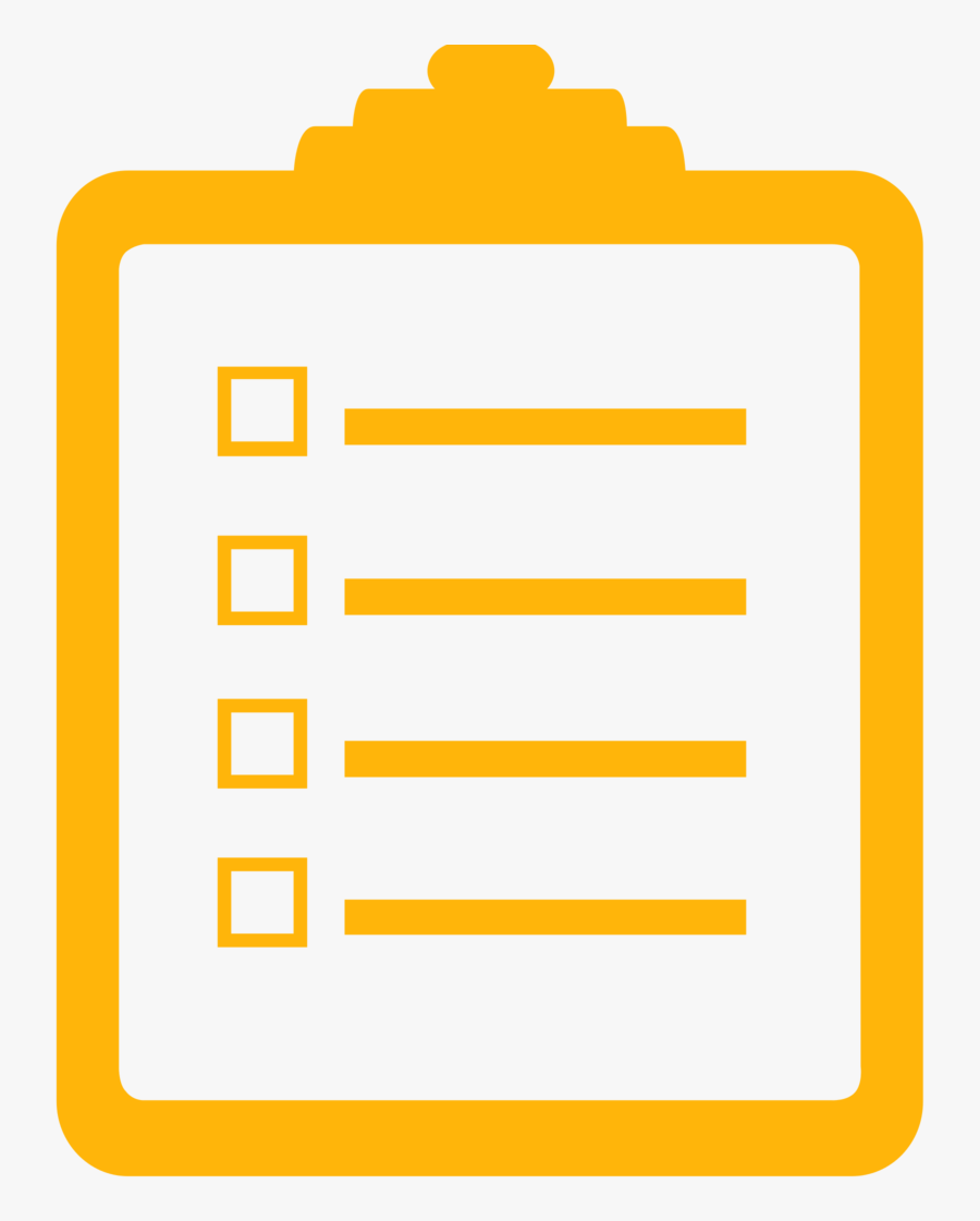 Check Mark Clipart Clipboard - Icon Action Plan, Transparent Clipart