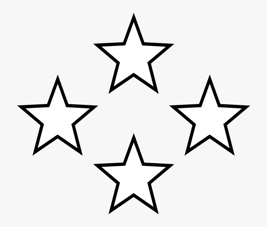 Svg Transparent Download Star Clipart Outline - Black And White Stars, Transparent Clipart