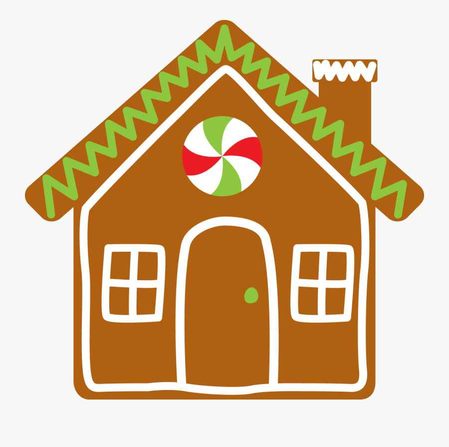 Transparent Gingerbread House Clipart, Transparent Clipart