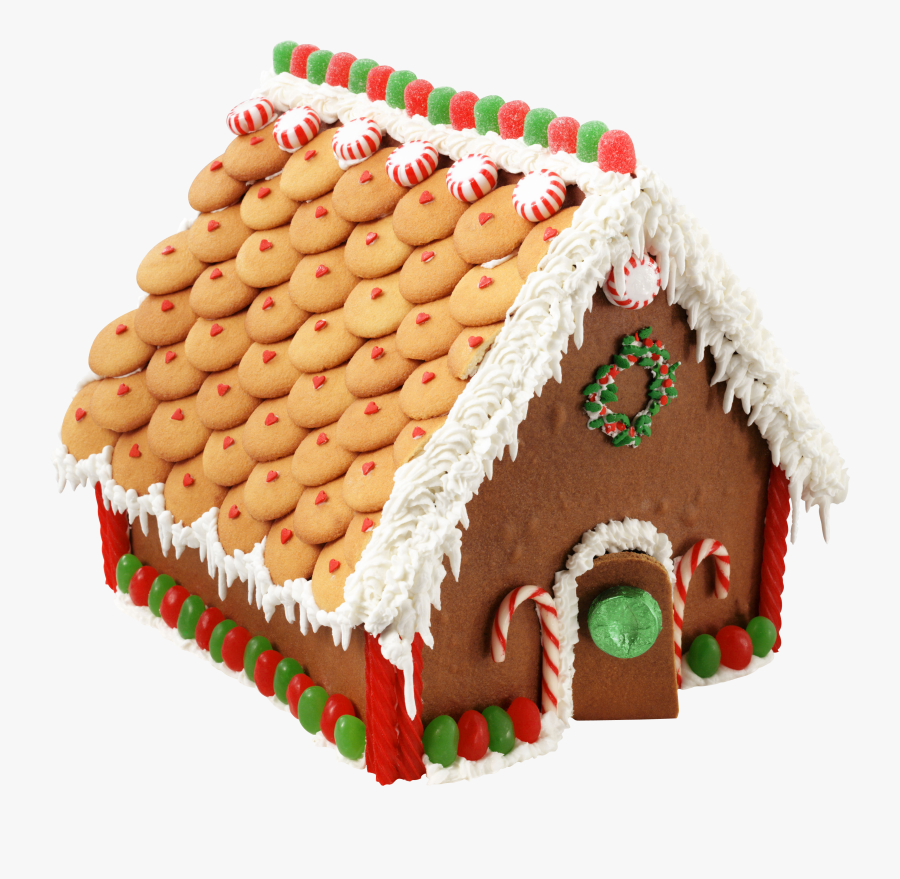 Gingerbread House Man Clip Art, Transparent Clipart