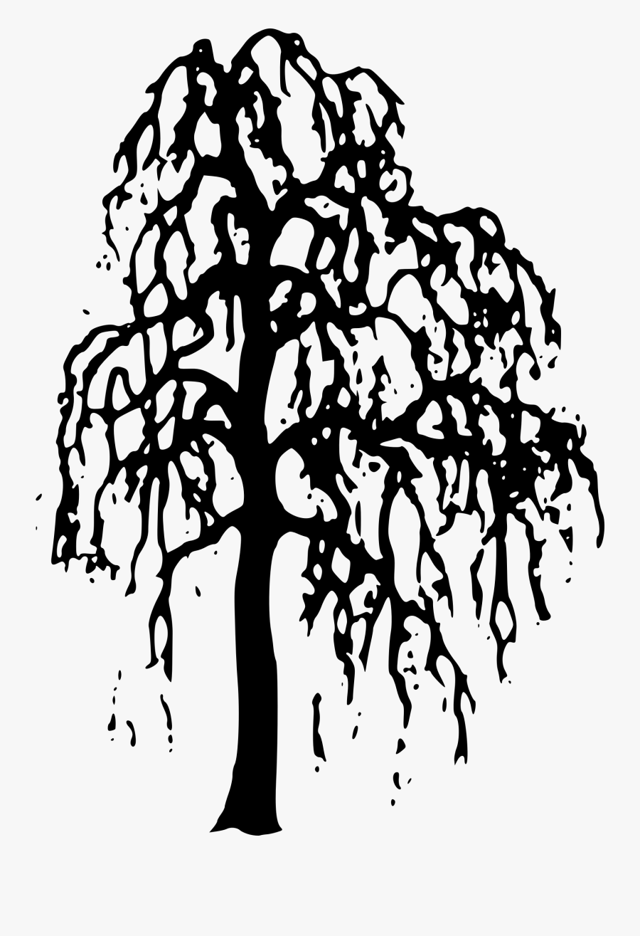 Nature Clipart Willow Tree Clipart Gallery Free Clipart - Willow Tree Silhouette Png, Transparent Clipart