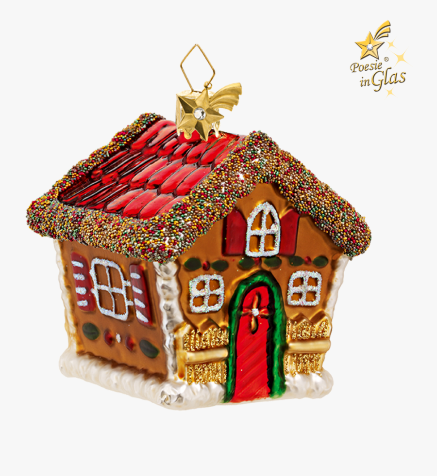 Transparent Christmas Gingerbread House Clipart - Transparent Gingerbread House, Transparent Clipart