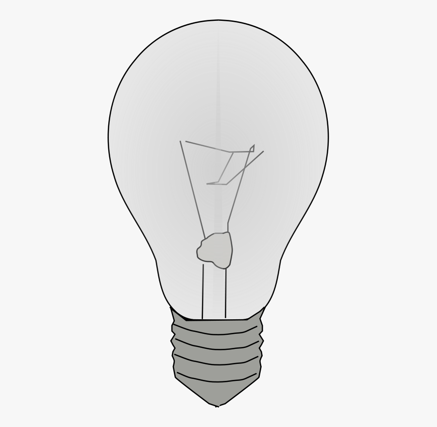 Angle,head,hand - Incandescent Light Bulb, Transparent Clipart
