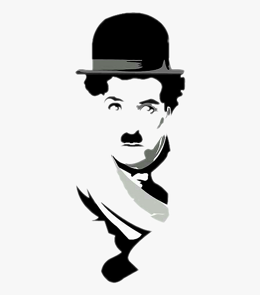 Charliechaplin Sticker - Illustration - Charlie Chaplin Dözleri, Transparent Clipart
