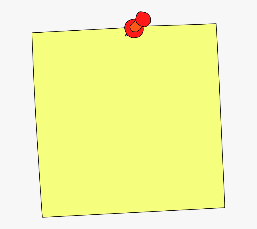 Sticky Note Note Reminder Memo Education Paper - Sticky Notes Gif, Transparent Clipart