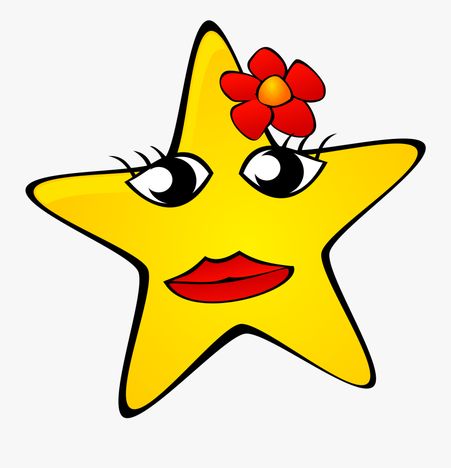 Clipart - Star Public Domaine, Transparent Clipart