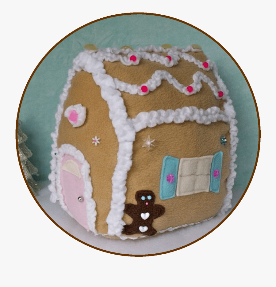 Transparent Cute Gingerbread House Clipart - Pclinuxos, Transparent Clipart