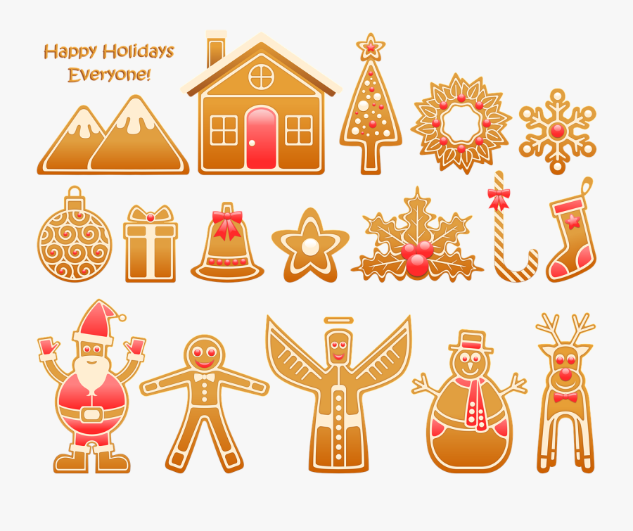 Collection Of Gingerbread House Clipart - Świetlicy Boże Narodzenie Gazetka Szkolna, Transparent Clipart
