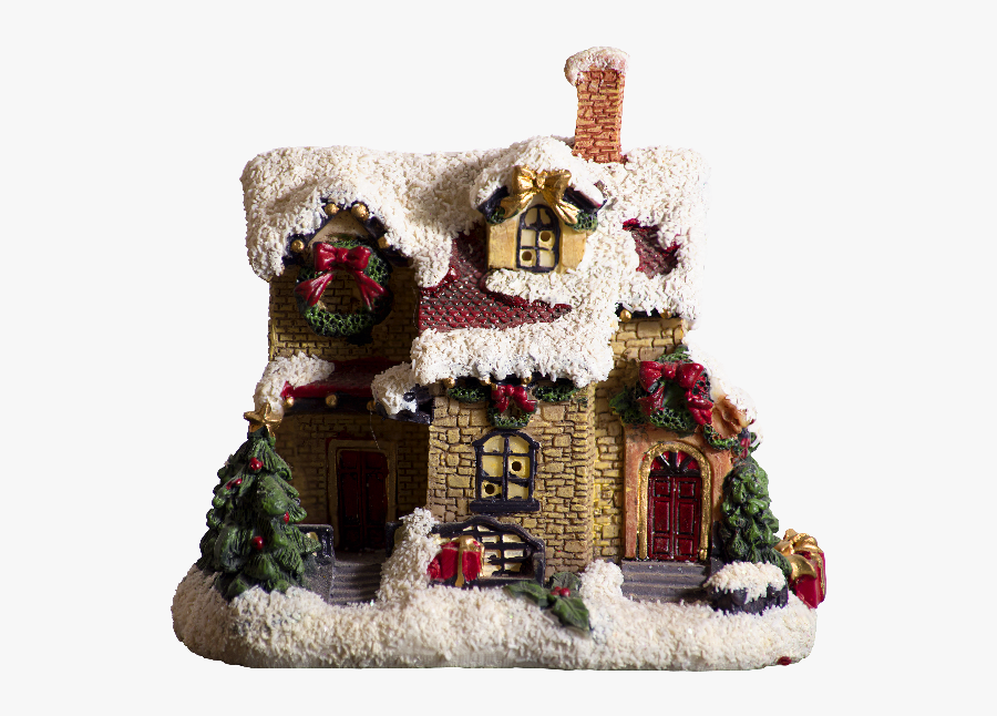 Transparent Christmas House Clipart - Christmas House Png, Transparent Clipart