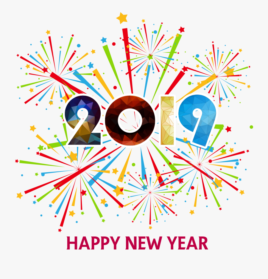 Happy New Year 2019 Png - New Years Eve Clipart 2020, Transparent Clipart