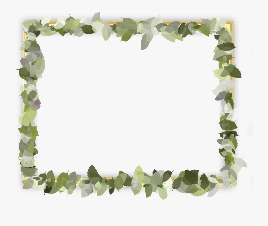 Cadre Nature Clipart - Cadres Des Photos De Mariage, Transparent Clipart