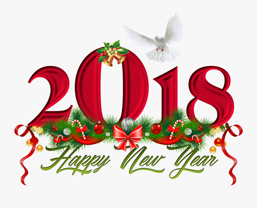 2018 Red Transparent Png Clip Art Logo Free Downlaods - Transparent 2018 Logo Png, Transparent Clipart