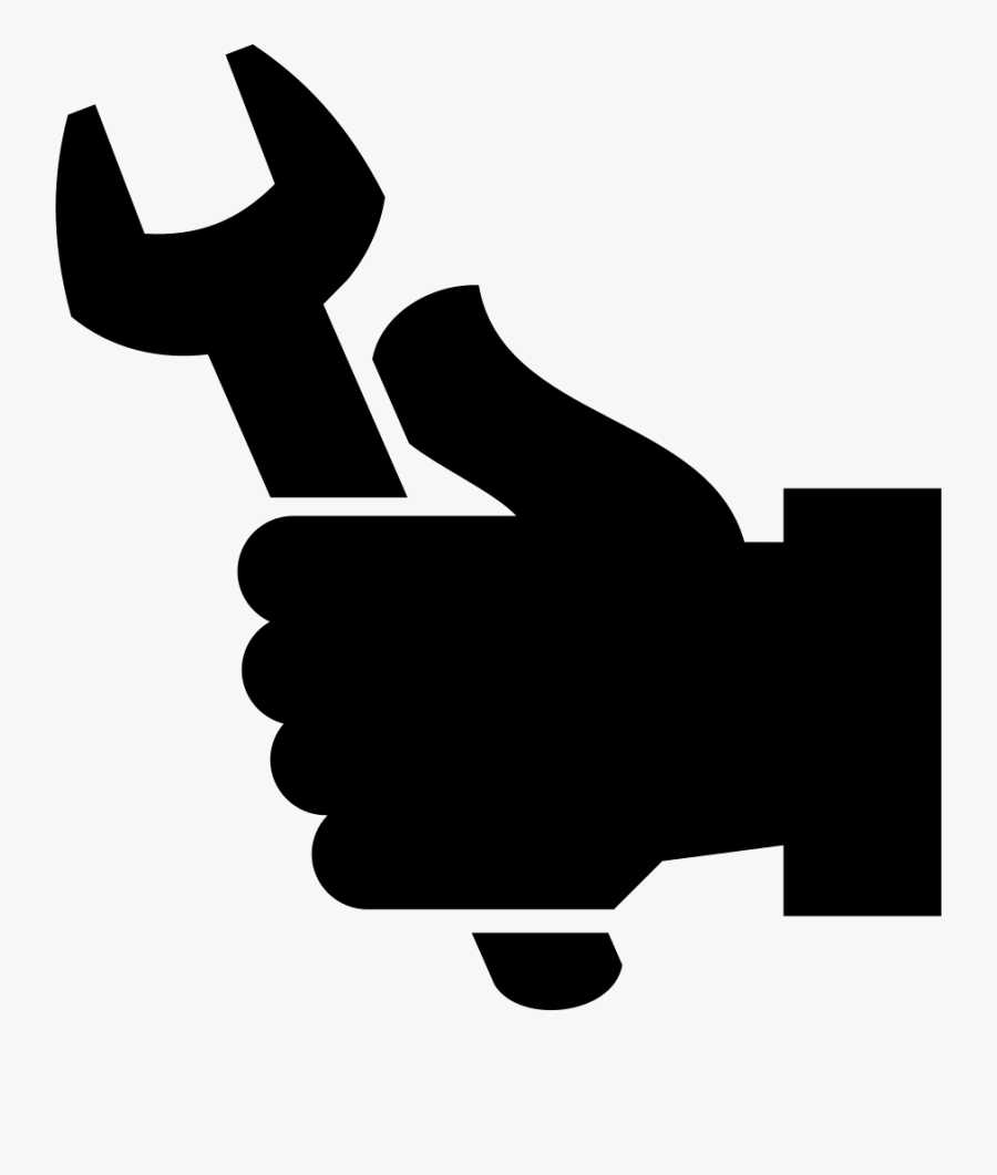 Black And White Mechanic Clipart - Electrical And Mechanical Png, Transparent Clipart