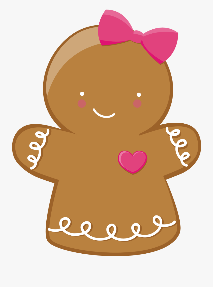 Christmas Gingerbread Girl Clip Art Gingerbread - Gingerbread O Png, Transparent Clipart